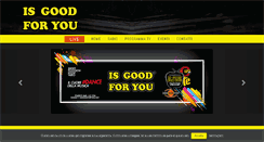 Desktop Screenshot of isgoodforyou.net