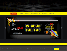 Tablet Screenshot of isgoodforyou.net